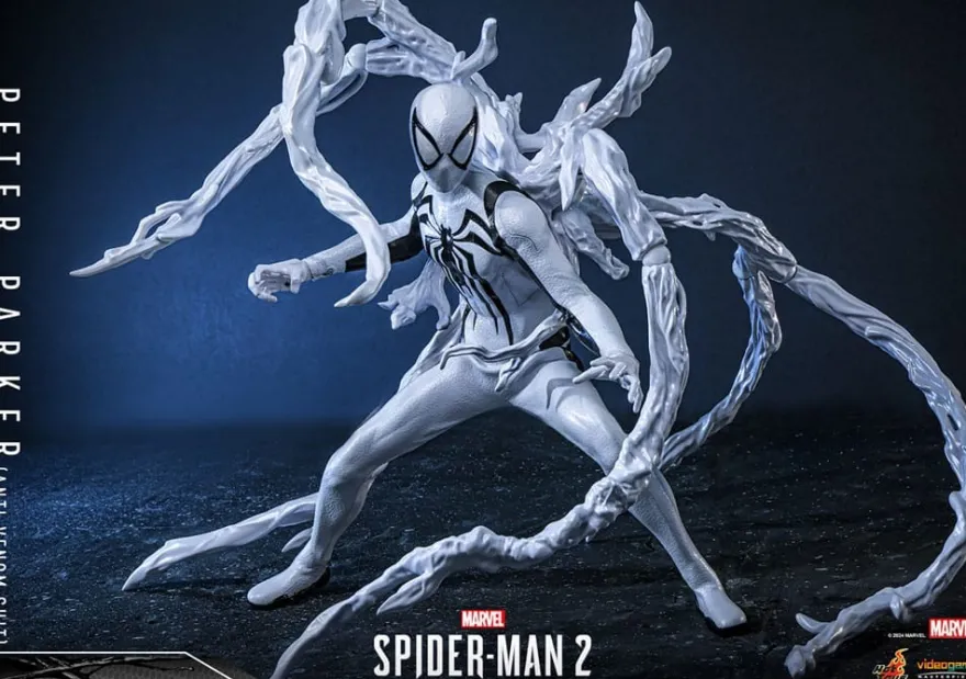 Spider-Man 2 Video Game Masterpiece Actionfigur 1/6 Peter Parker (Anti-Venom Suit) 30 cm