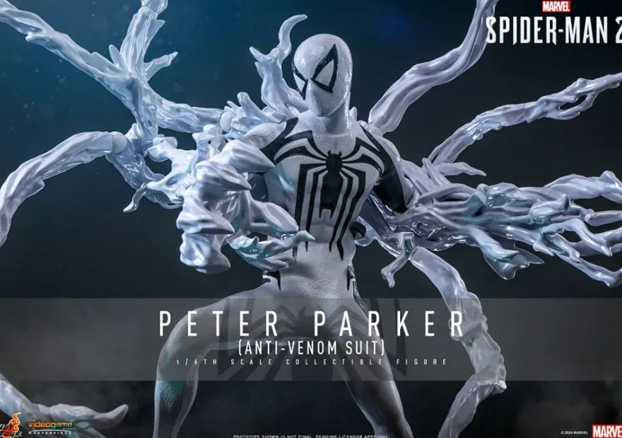 Spider-Man 2 Video Game Masterpiece Actionfigur 1/6 Peter Parker (Anti-Venom Suit) 30 cm