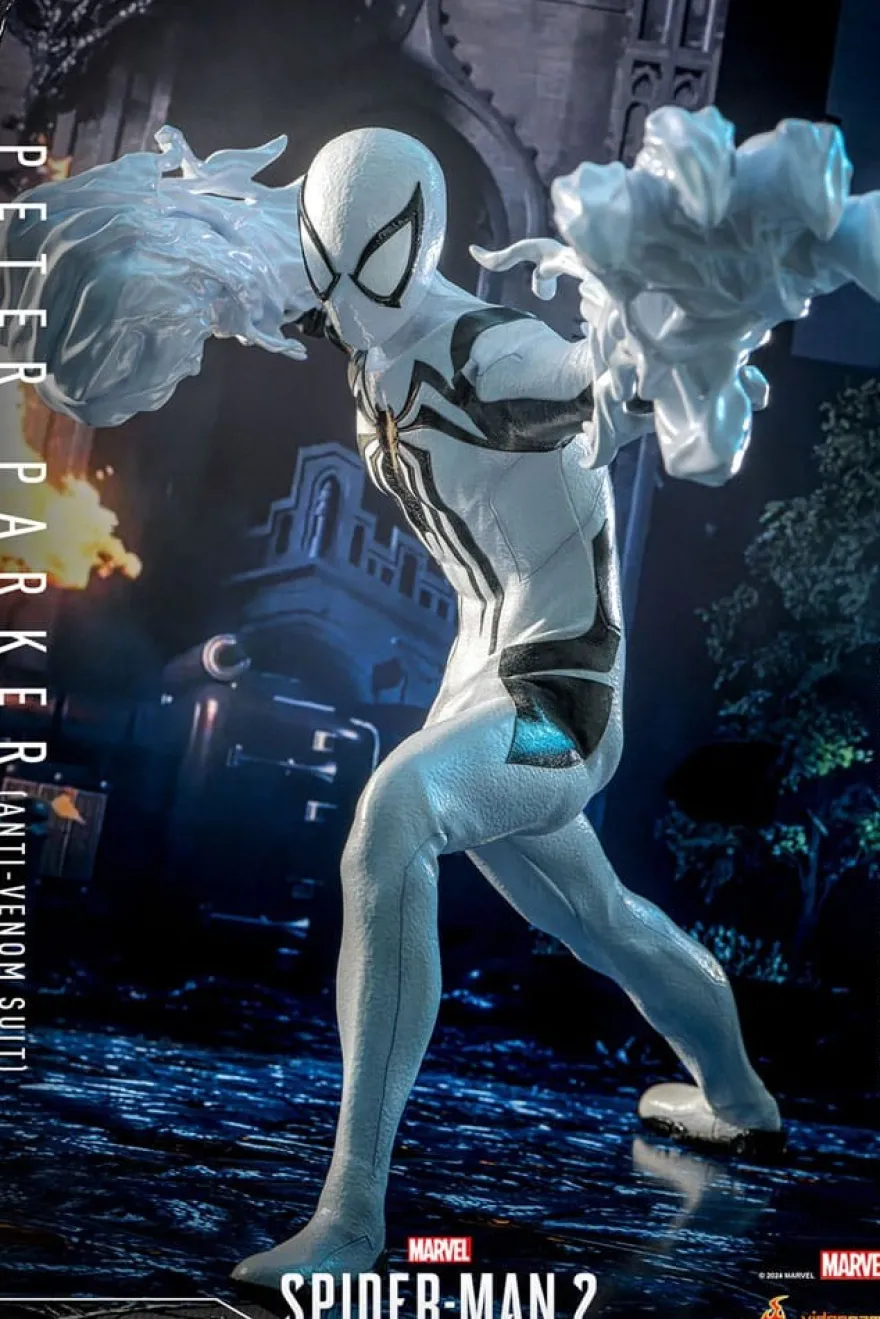 Spider-Man 2 Video Game Masterpiece Actionfigur 1/6 Peter Parker (Anti-Venom Suit) 30 cm