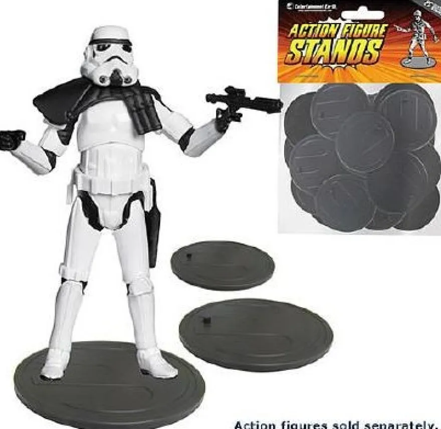Stands für 10 cm Actionfiguren, transparent (25)