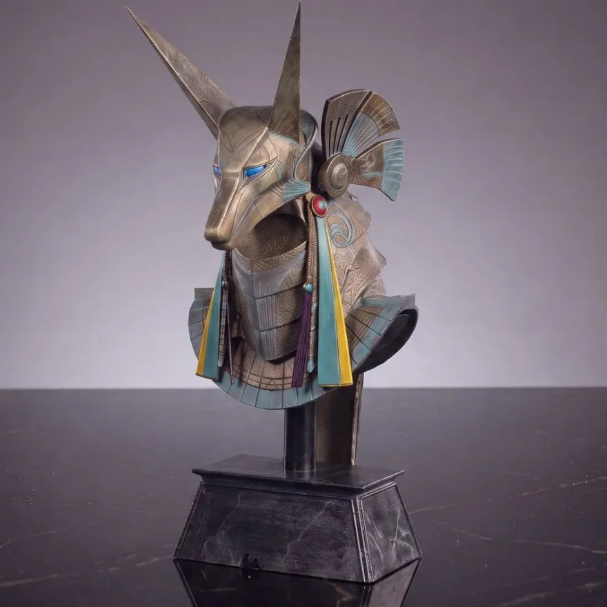 Stargate Desktop Replica Helm-Replik Jackal Guard Helmet Anubis 15 cm