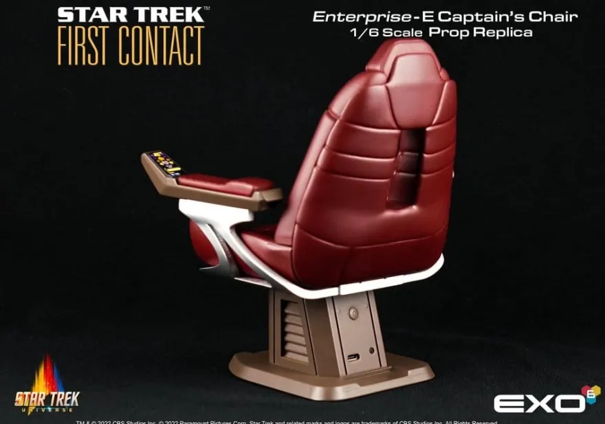 Star Trek: Der erste Kontakt Replik 1/6 Captain's Chair 15 cm