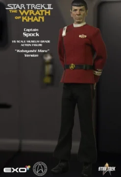 Star Trek: Der Zorn des Khan Actionfigur 1/6 Captain Spock Kobayashi Maru Version 30 cm