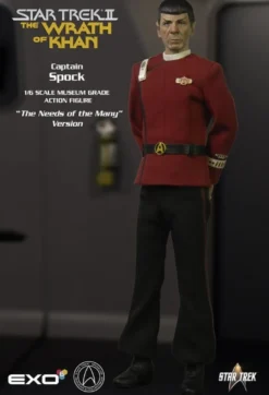 Star Trek: Der Zorn des Khan Actionfigur 1/6 Captain Spock Needs of the Many Version 30 cm