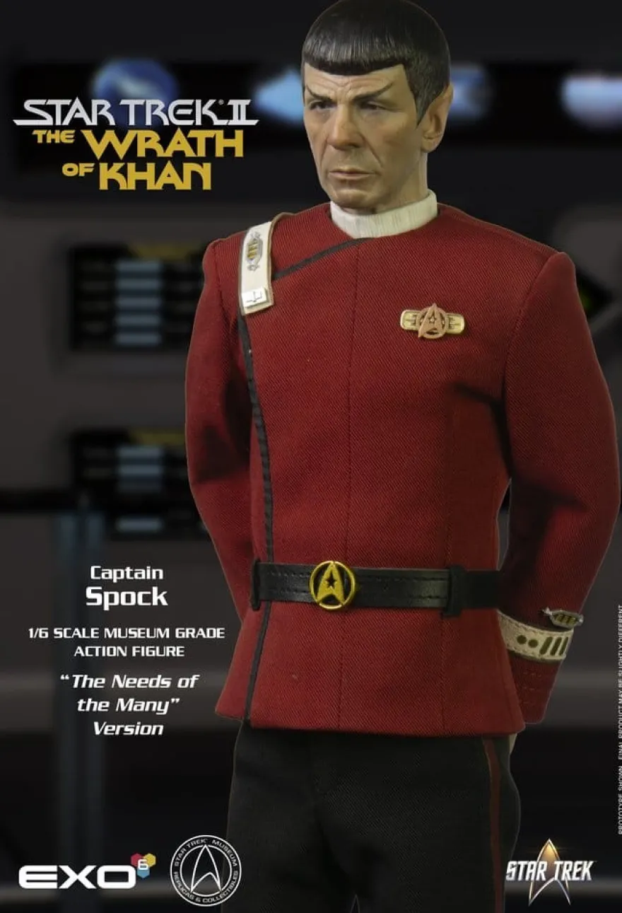 Star Trek: Der Zorn des Khan Actionfigur 1/6 Captain Spock Needs of the Many Version 30 cm
