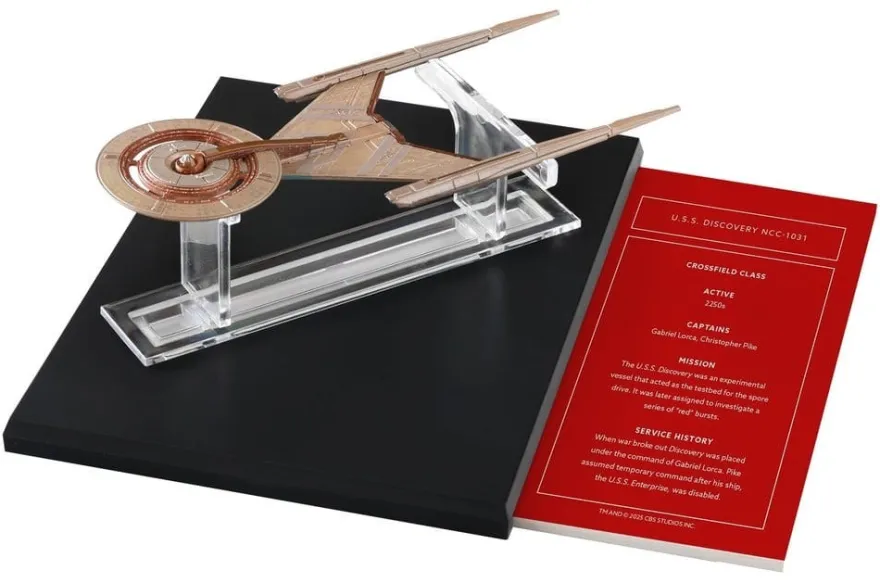 Star Trek Die-Cast Modell U.S.S. Discovery NCC-1031 10 cm