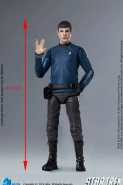 Star Trek Exquisite Mini Actionfigur 1:18 Star Trek 2009 Spock 10 cm