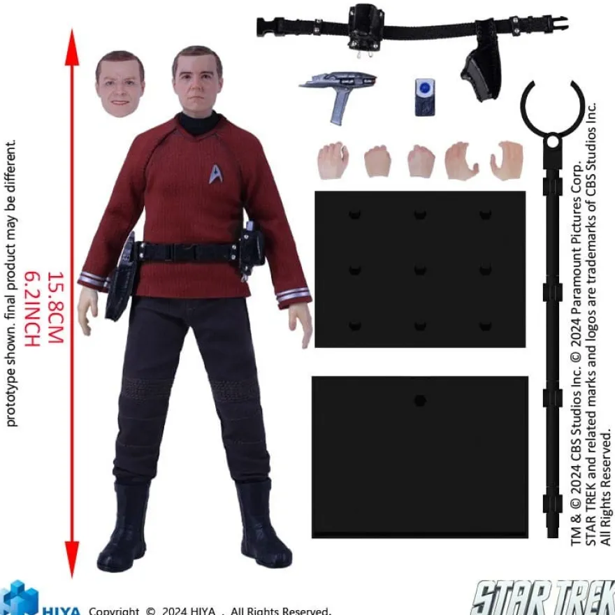 Star Trek 2009 Exquisite Super Series Actionfigur 1/12 Scotty 16 cm
