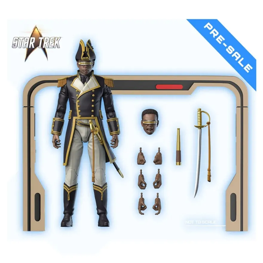 Star Trek: Generations Geordi La Forge Sailor Uniform Actionfigur