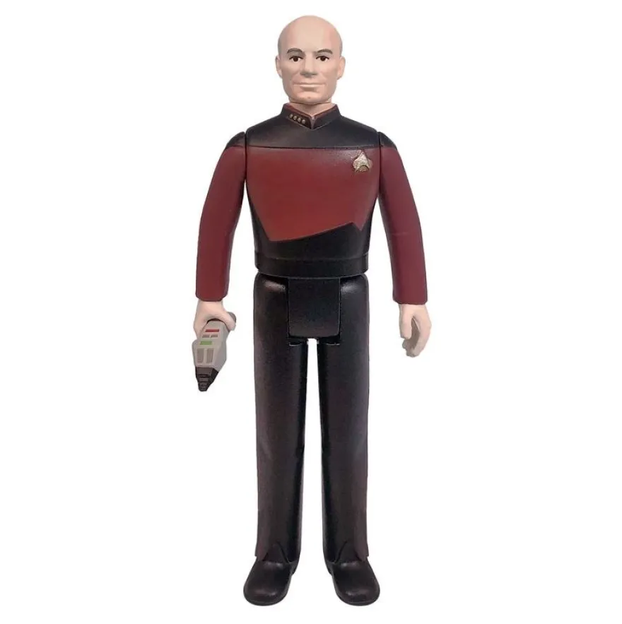 Star Trek Next Generation ReAction Actionfigur Captain Picard