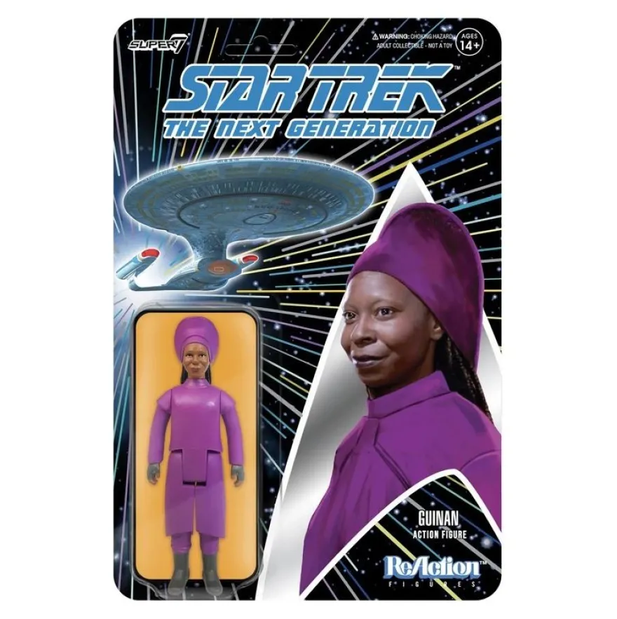 Star Trek Next Generation ReAction Actionfigur Guinan