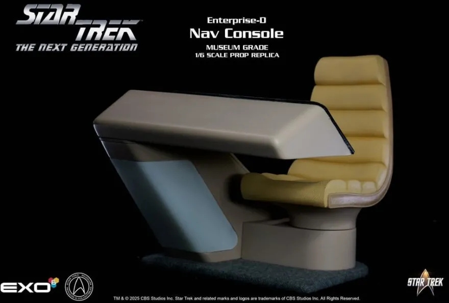 Star Trek: The Next Generation Replik 1/6 Enterprise-D Bridge Consoles Set
