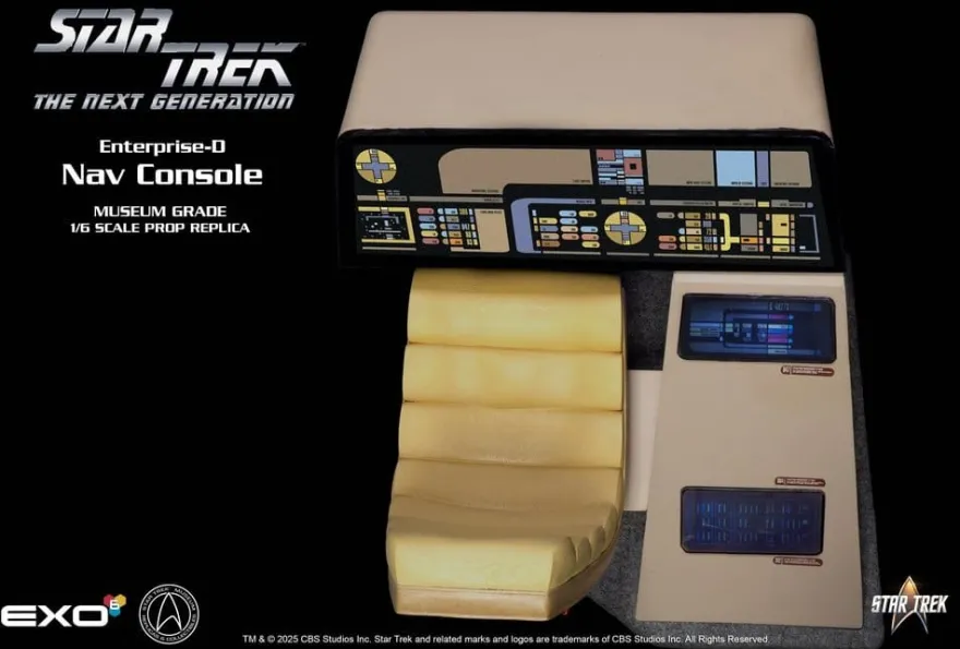 Star Trek: The Next Generation Replik 1/6 Enterprise-D Bridge CONN Console