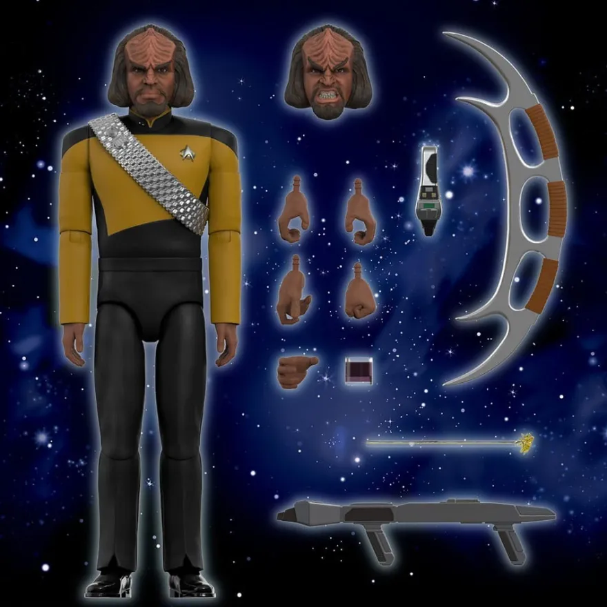 Star Trek: The Next Generation Ultimates Actionfigur Worf 18 cm