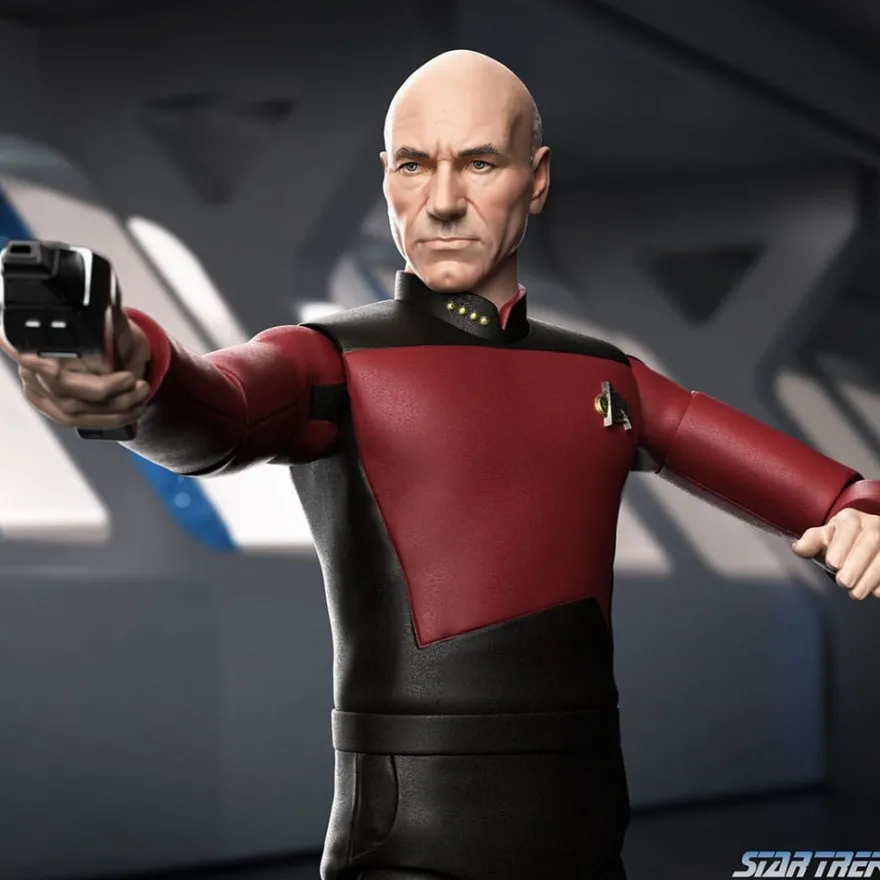 Star Trek: The Next Generation Ultimates Actionfigur Captain Picard 18 cm