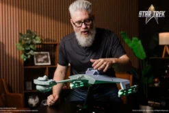 Star Trek TOS DieCast Replik 1/350 Klingon D7 Battle Cruiser Original Concept Design 66 cm
