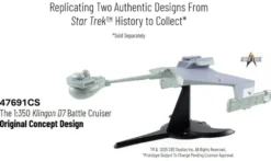 Star Trek TOS DieCast Replik 1/350 Klingon D7 Battle Cruiser Original Concept Design 66 cm