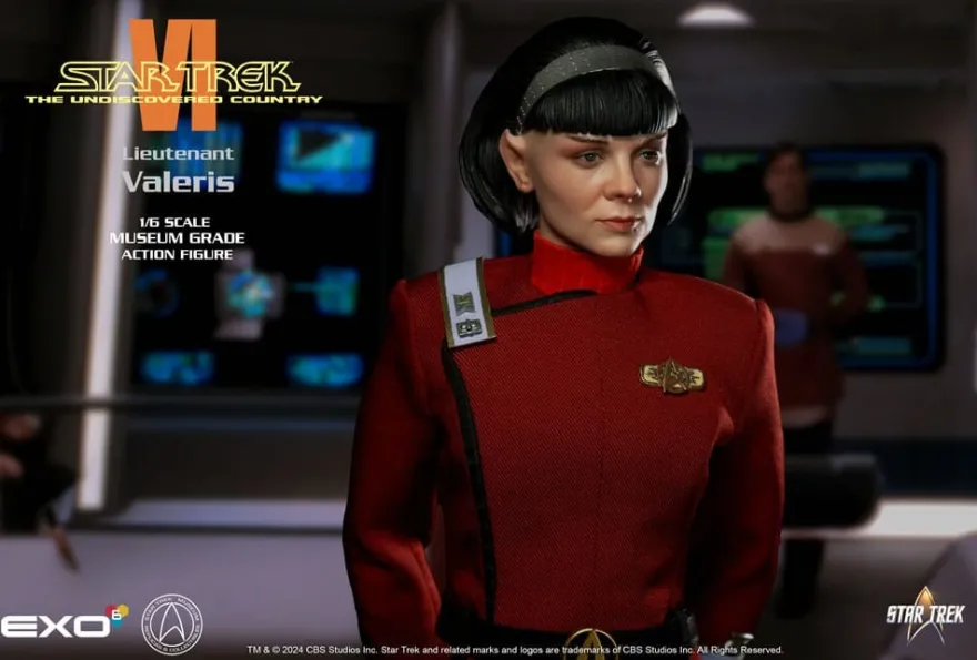 Star Trek VI: Das unentdeckte Land Actionfigur 1/6 Lieutenant Valeris 28 cm