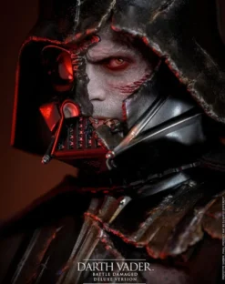 Star Wars Actionfigur 1/6 Darth Vader (Battle Damaged) Deluxe Version 35 cm