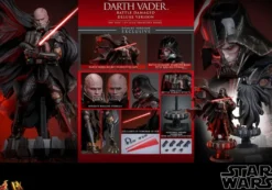 Star Wars Actionfigur 1/6 Darth Vader (Battle Damaged) Deluxe Version 35 cm