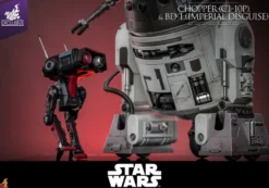 Star Wars Actionfigur Set 1/6 Chopper C1-10P & BD-1 (Imperial Disguise) Hot Toy Exclusive