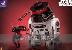 Star Wars Actionfigur Set 1/6 Chopper C1-10P & BD-1 (Imperial Disguise) Hot Toy Exclusive
