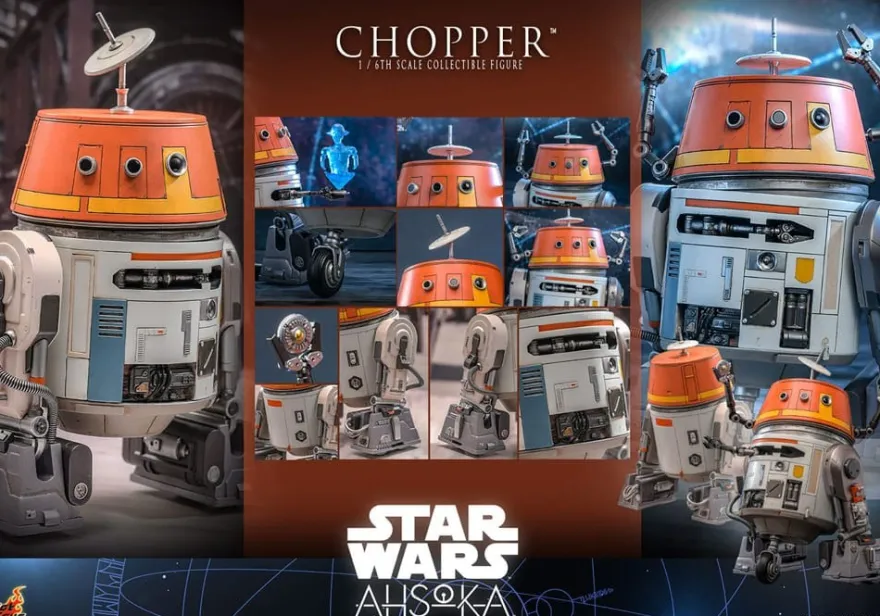 Star Wars: Ahsoka Actionfigur 1/6 Chopper 18 cm