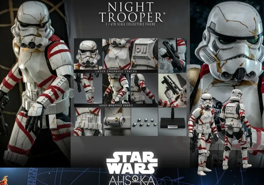 Star Wars: Ahsoka Actionfigur 1:6 Night Trooper 31 cm