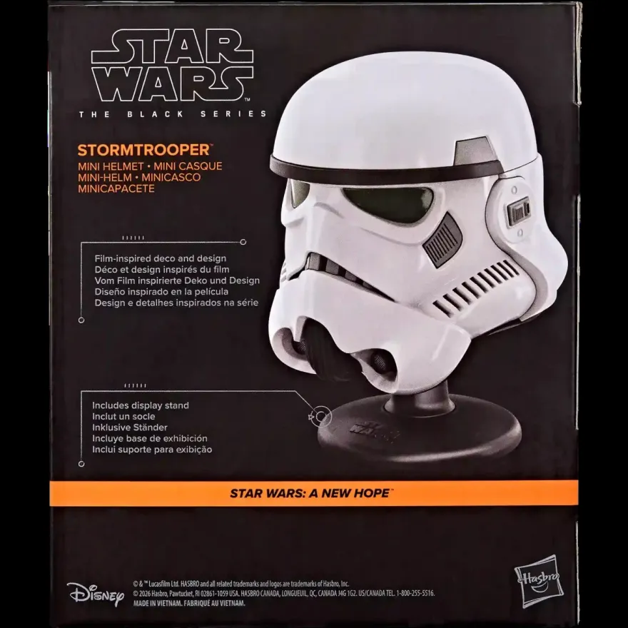 Star Wars: A New Hope The Black Series Stormtrooper Minihelm Replica 15 cm