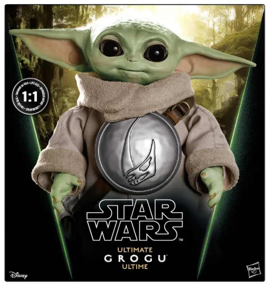 Star Wars Animatronische Life-Size-Figur Ultimate Grogu 37 cm