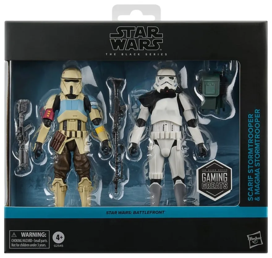 Star Wars: Battlefront Black Series Actionfiguren 2er-Pack Scarif Stormtrooper & Magma Stormtrooper