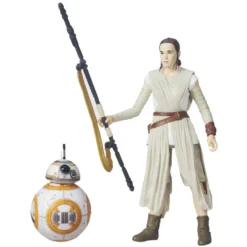 Star Wars Black Series Actionfigur 15 cm Rey (Jakku) & BB-8