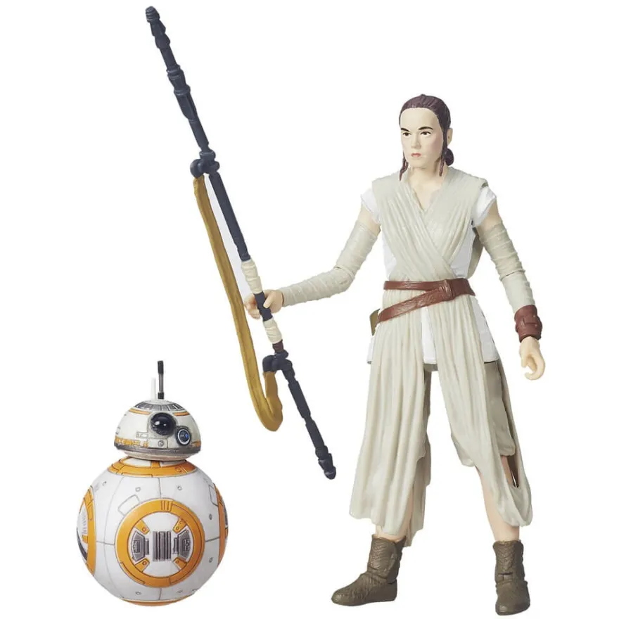 Star Wars Black Series Actionfigur 15 cm Rey (Jakku) & BB-8