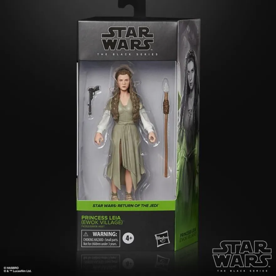 Star Wars Black Series Actionfigur 15 cm Princess Leia (Ewok Village)