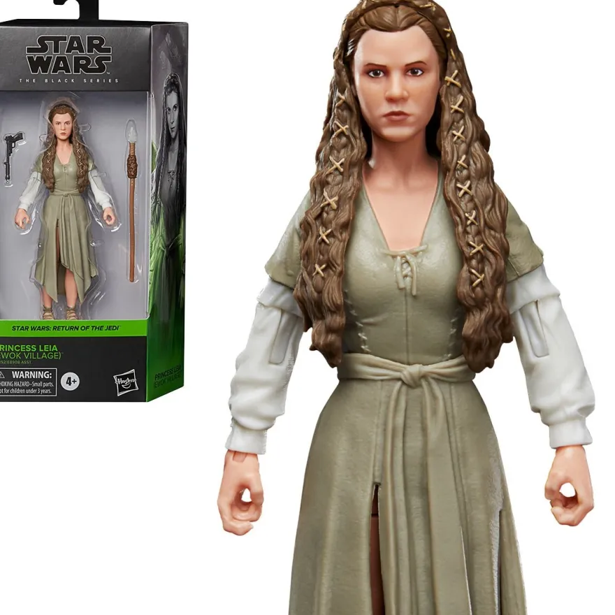Star Wars Black Series Actionfigur 15 cm Princess Leia (Ewok Village)