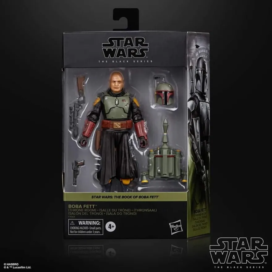 Star Wars Black Series Actionfigur 15 cm Boba Fett (Throne Room) Deluxe