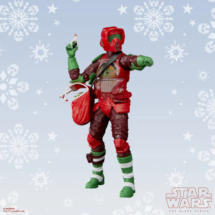 Star Wars Black Series Actionfigur 15 cm Scout Trooper (Holiday Edition)
