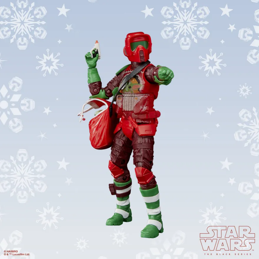 Star Wars Black Series Actionfigur 15 cm Scout Trooper (Holiday Edition)