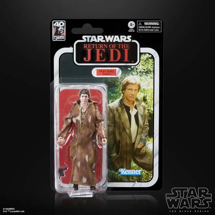 Star Wars Black Series Return of the Jedi 40th Anniversary Actionfigur 15 cm Han Solo