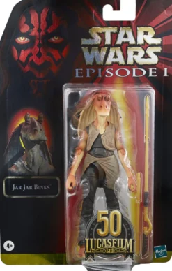Star Wars Black Series 50th Anniversary Lucas Film Actionfigur 15 cm Jar Jar Binks (Exclusive)
