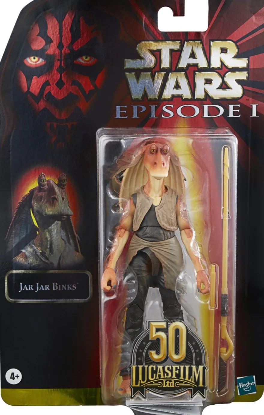 Star Wars Black Series 50th Anniversary Lucas Film Actionfigur 15 cm Jar Jar Binks (Exclusive)
