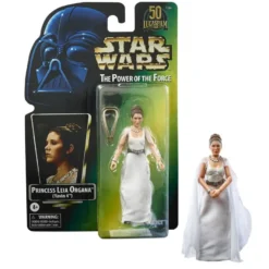 Star Wars Black Series 50th Anniversary Lucas Film Actionfigur 15 cm Princess Leia Organa (Yavin 4)