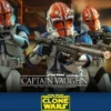 Star Wars Clone Wars Television Masterpiece Actionfigur 1/6 Captain Vaughn