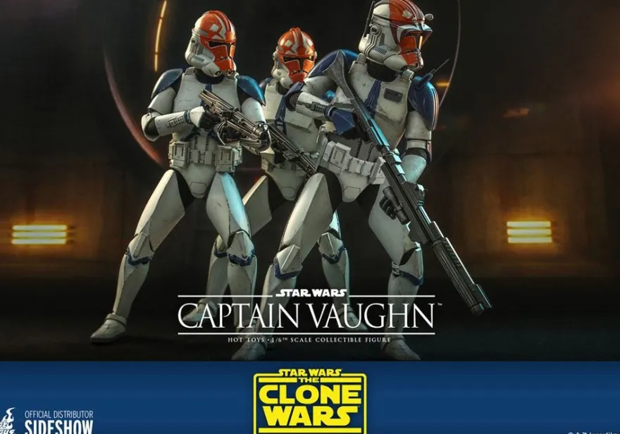 Star Wars Clone Wars Television Masterpiece Actionfigur 1/6 Captain Vaughn