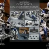 Star Wars Clone Wars Television Masterpiece Actionfiguren-Set 1/6 Heavy Weapons Clone Trooper & BARC