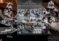 Star Wars Clone Wars Television Masterpiece Actionfiguren-Set 1/6 Heavy Weapons Clone Trooper & BARC