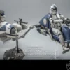 Star Wars Clone Wars Television Masterpiece Actionfiguren-Set 1/6 Heavy Weapons Clone Trooper & BARC