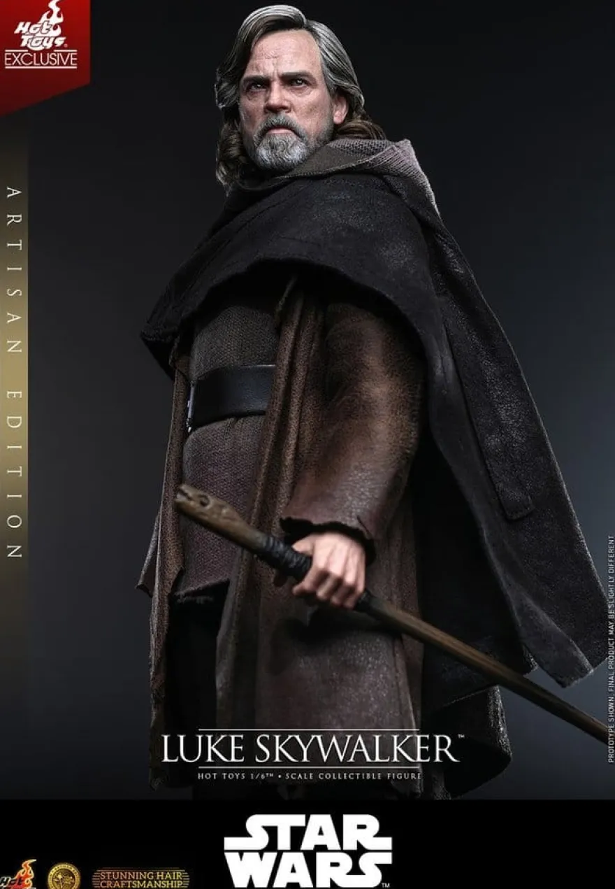 Star Wars: Die letzten Jedi Movie Masterpiece Actionfigur 1/6 Luke Skywalker (Artisan Edition) 29 cm