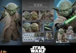 Star Wars: Die Rache der Sith Movie Masterpiece Actionfigur 1/6 Yoda 14 cm
