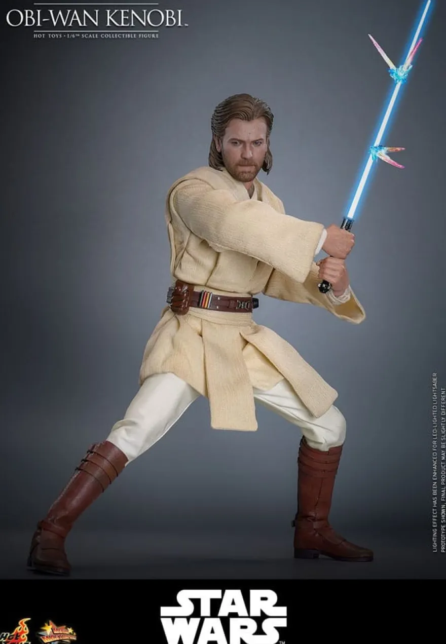 Star Wars: Episode II - Angriff der Klonkrieger Actionfigur 1/6 Obi-Wan Kenobi 31 cm
